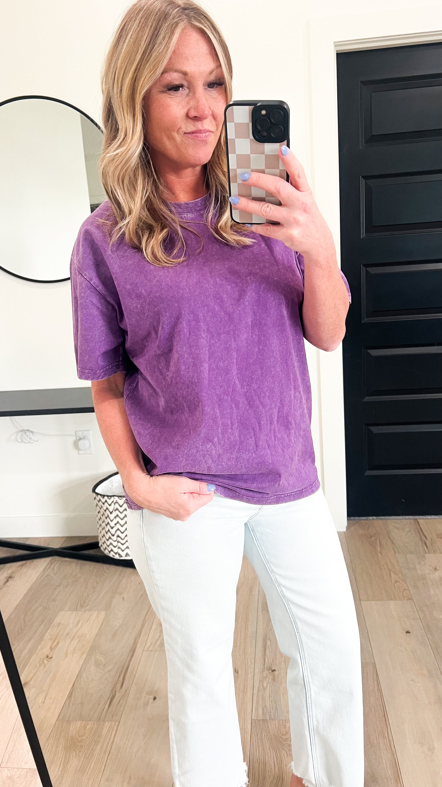 Washed Cotton Tee