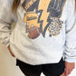 YOUTH Retro Trendy Bolt Crew