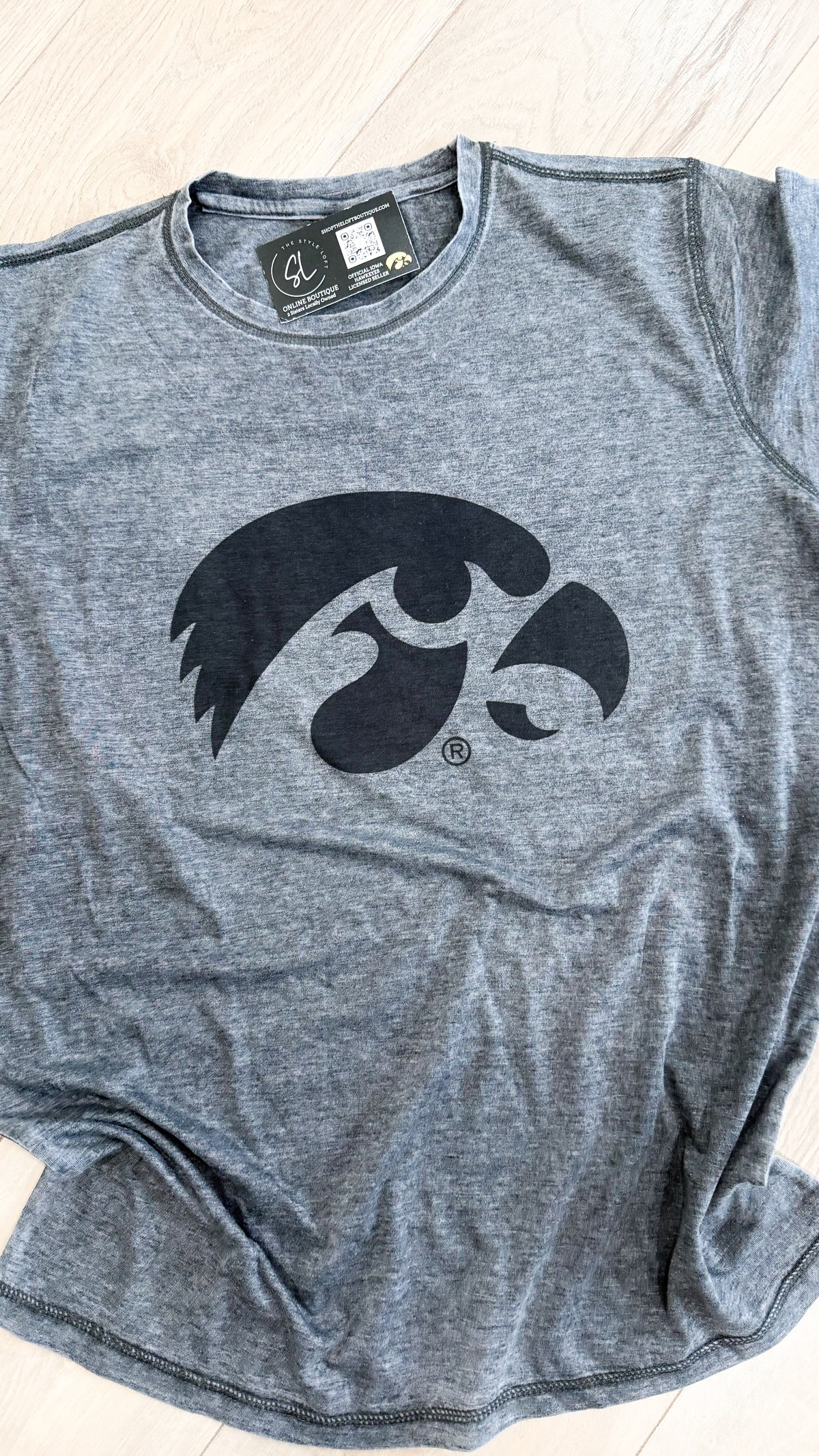 Burnout Iowa Hawk Graphic