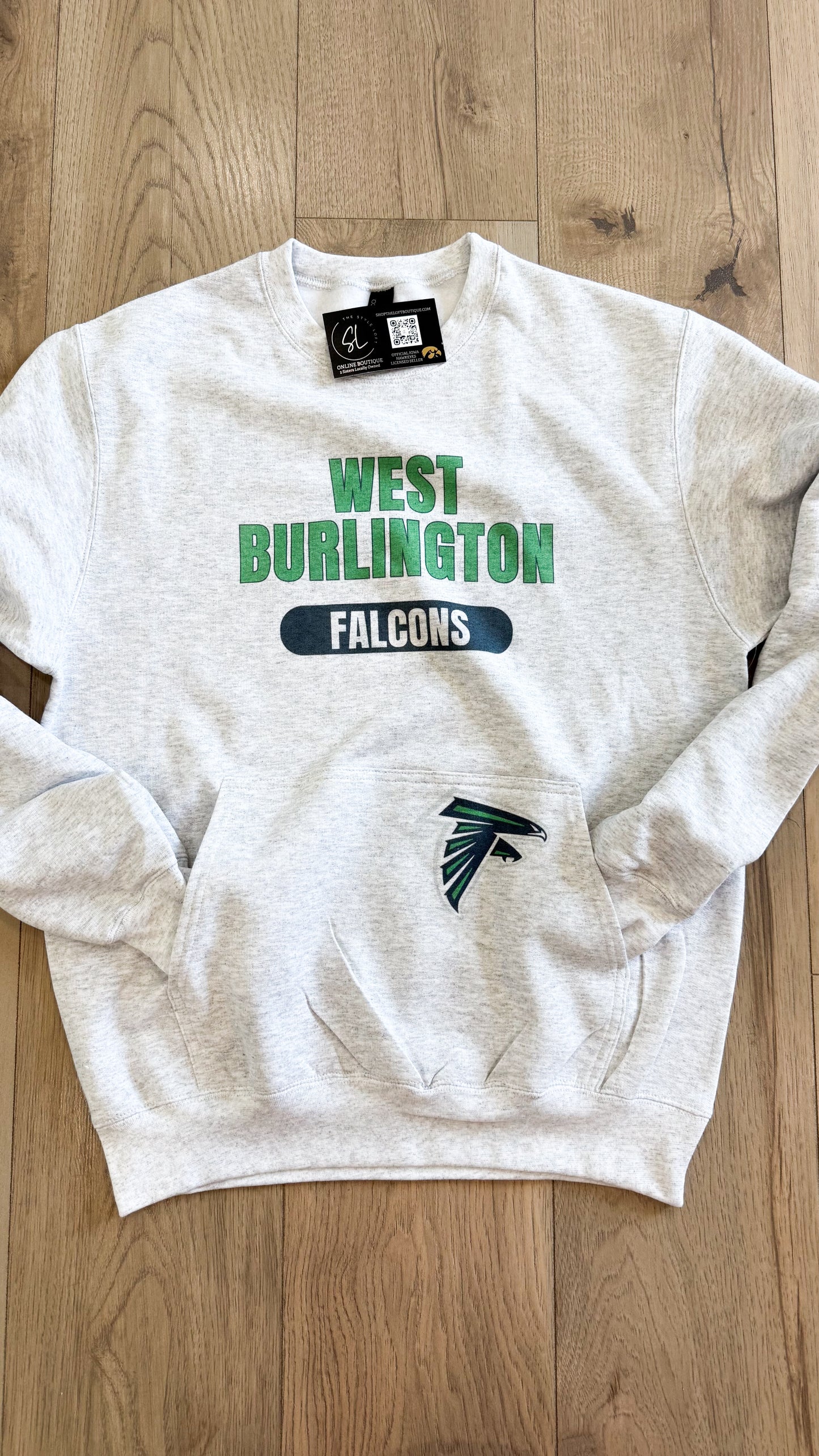 West Burlington Pocket Crew Logo