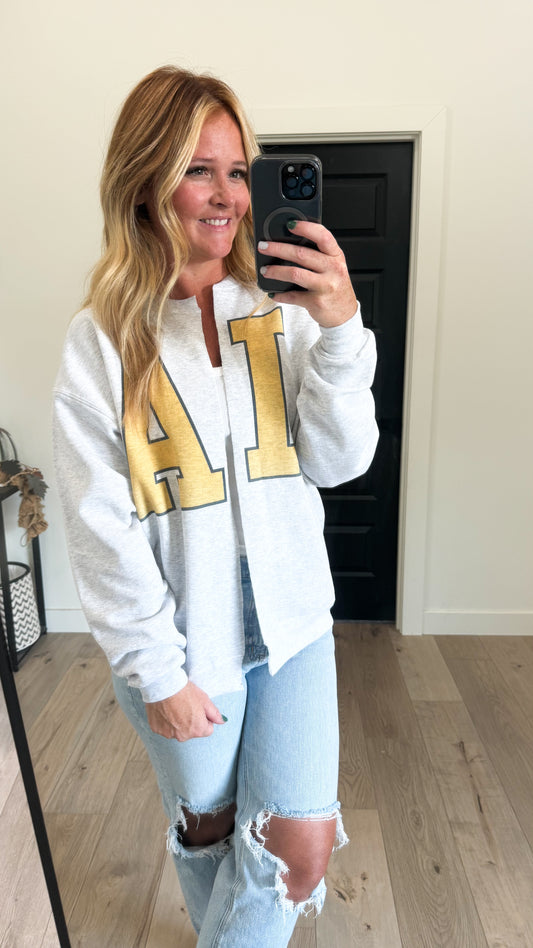 Hand Cut IA Cardigan