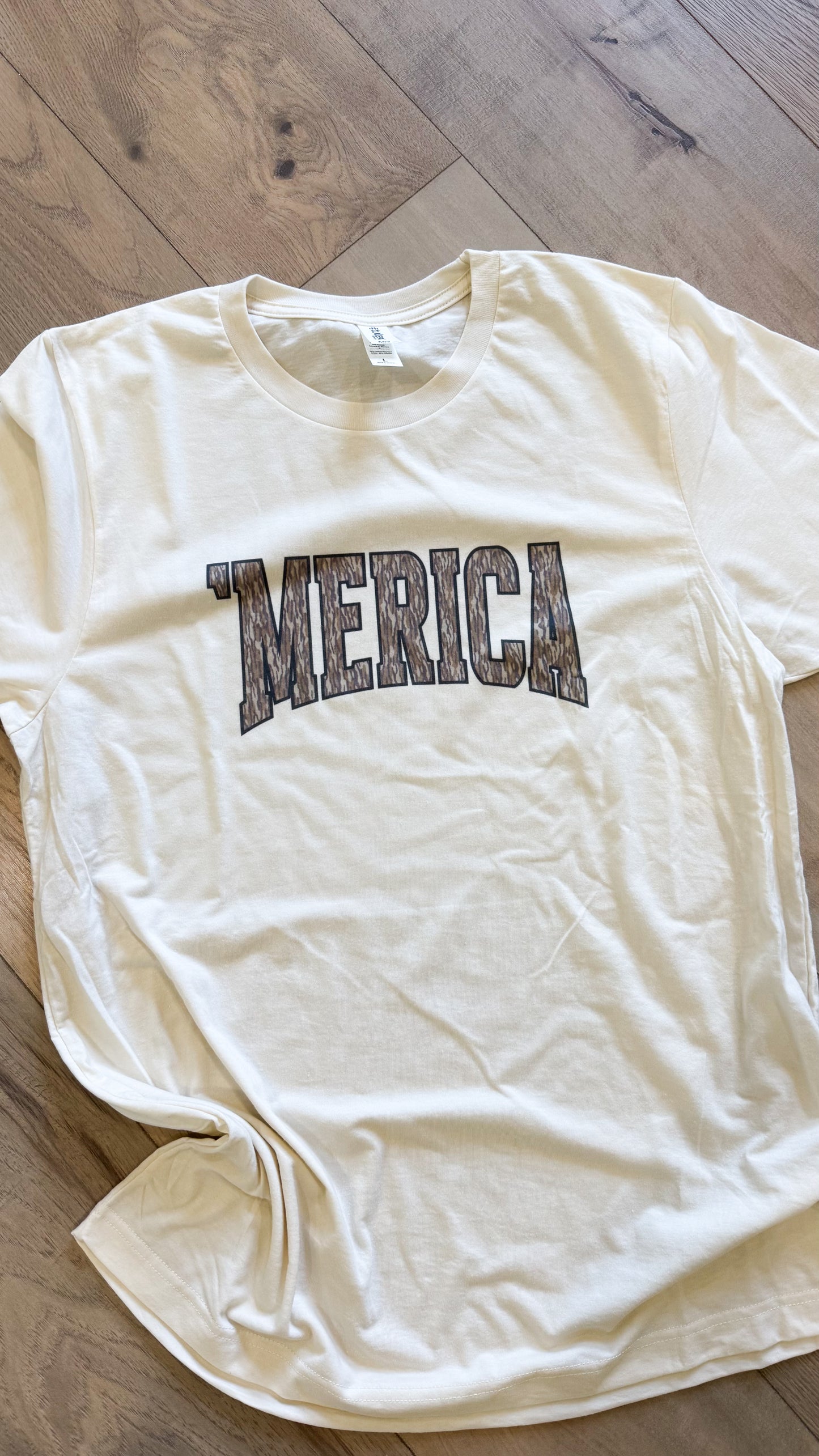 Camo Merica Tee/Tank