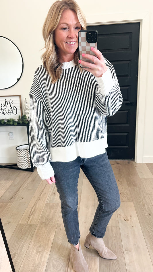 Deep Ribbed Sweater