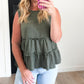 Ruffle Trim Tank