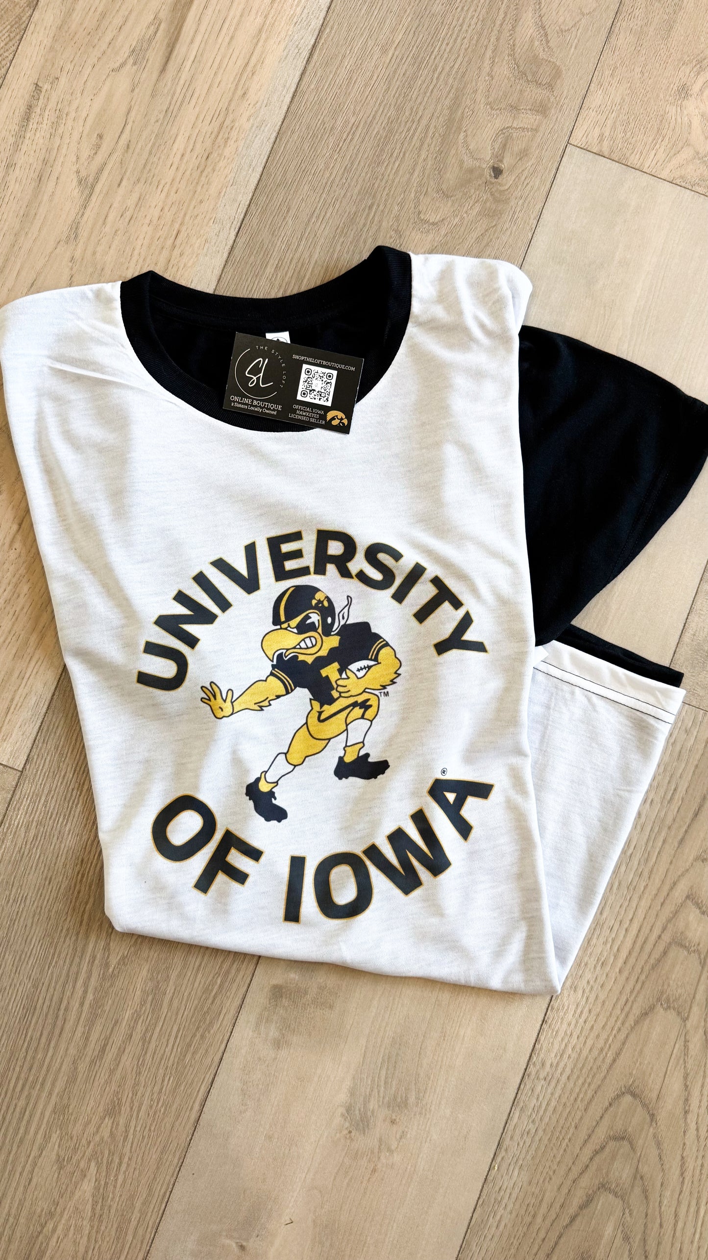 Color Block Iowa Herky Graphic