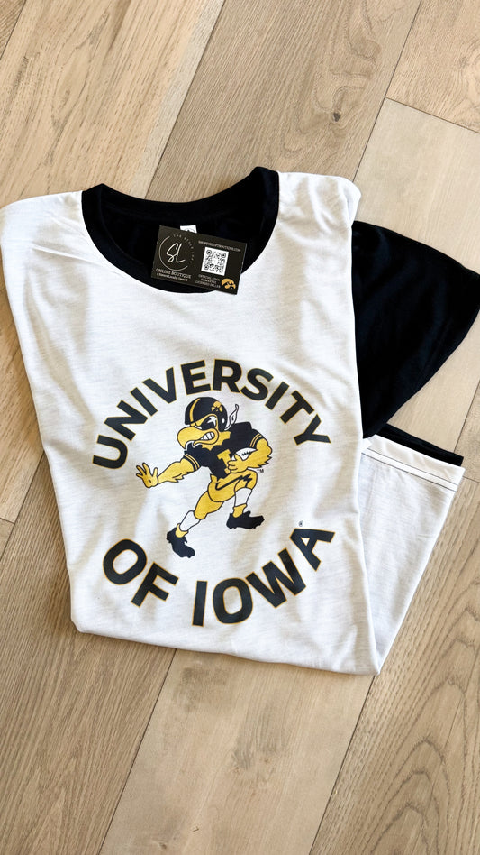 Color Block Iowa Herky Graphic