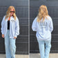 Hand Cut Front/Back Iowa Hawkeyes Cardigan