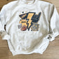YOUTH Retro Trendy Bolt Crew