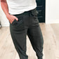 Pleated Joggers