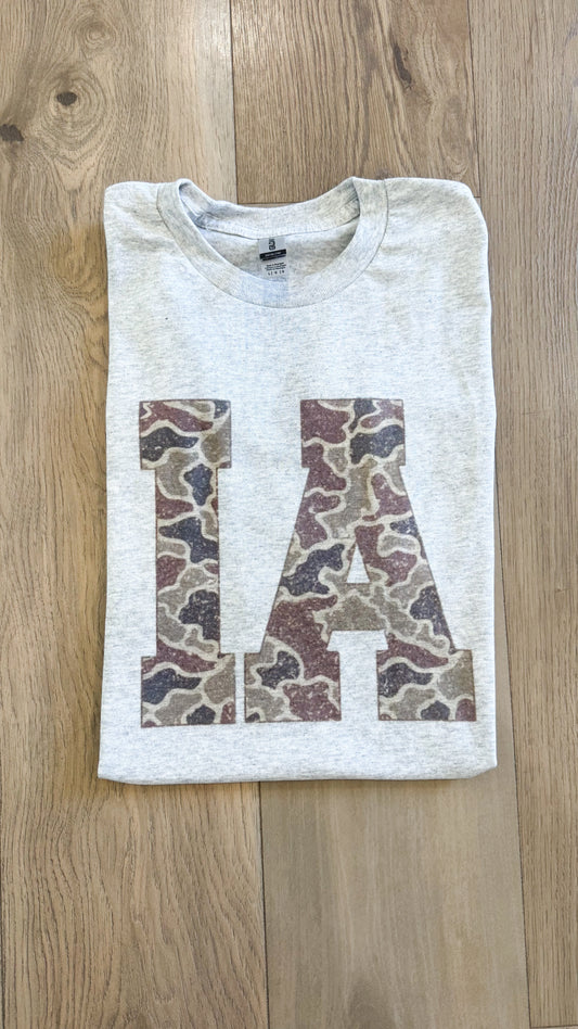 Camo IA Tee/Crew