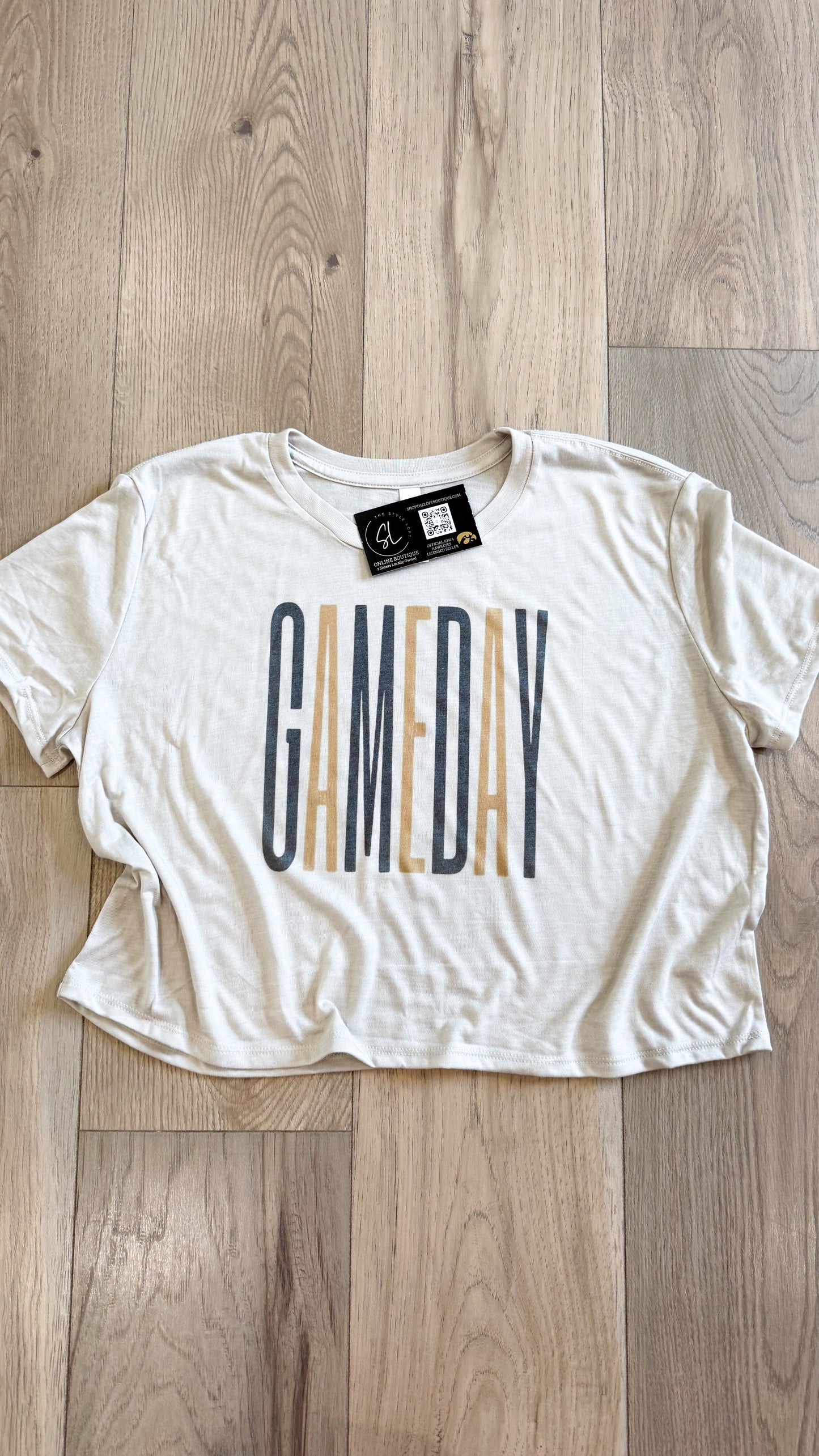 Game Day Crop Tee