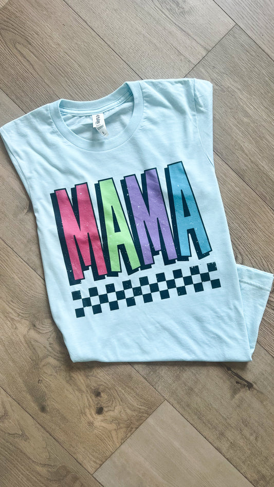 Colorful Checkered Mama