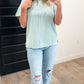 Oversized Ribbed Short Sleeve
