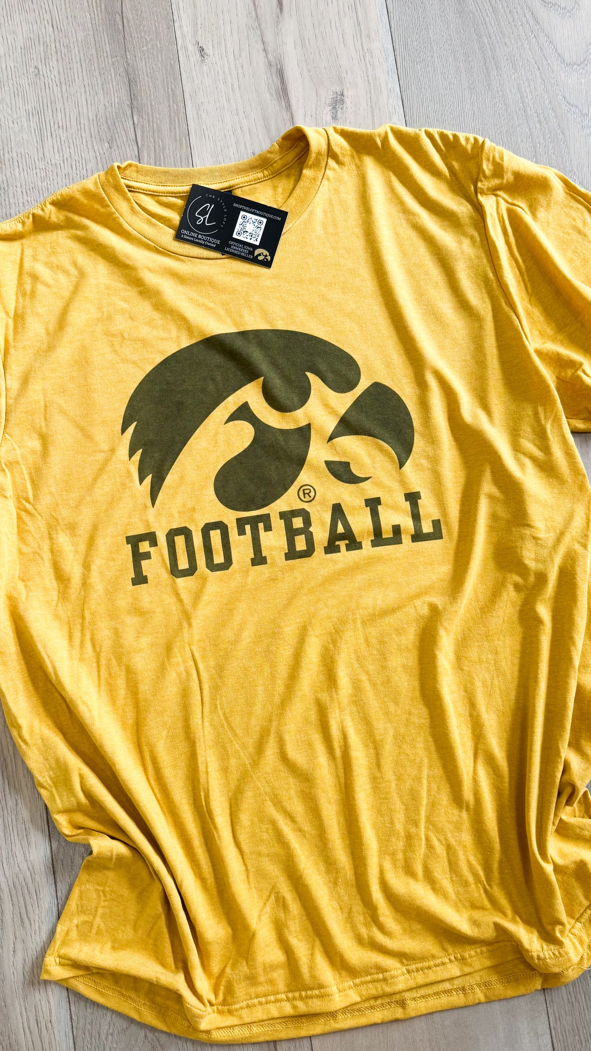Iowa Football Graphic