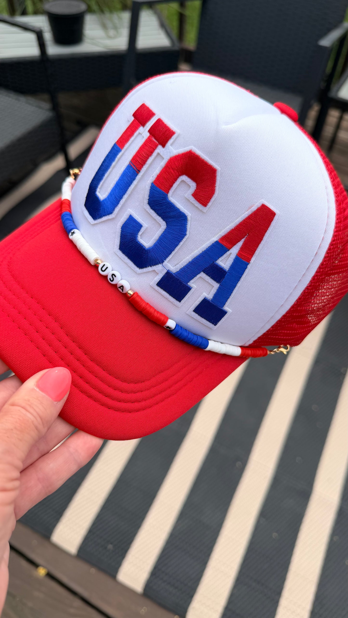 4th Trendy USA 🇺🇸 Trucker Hat