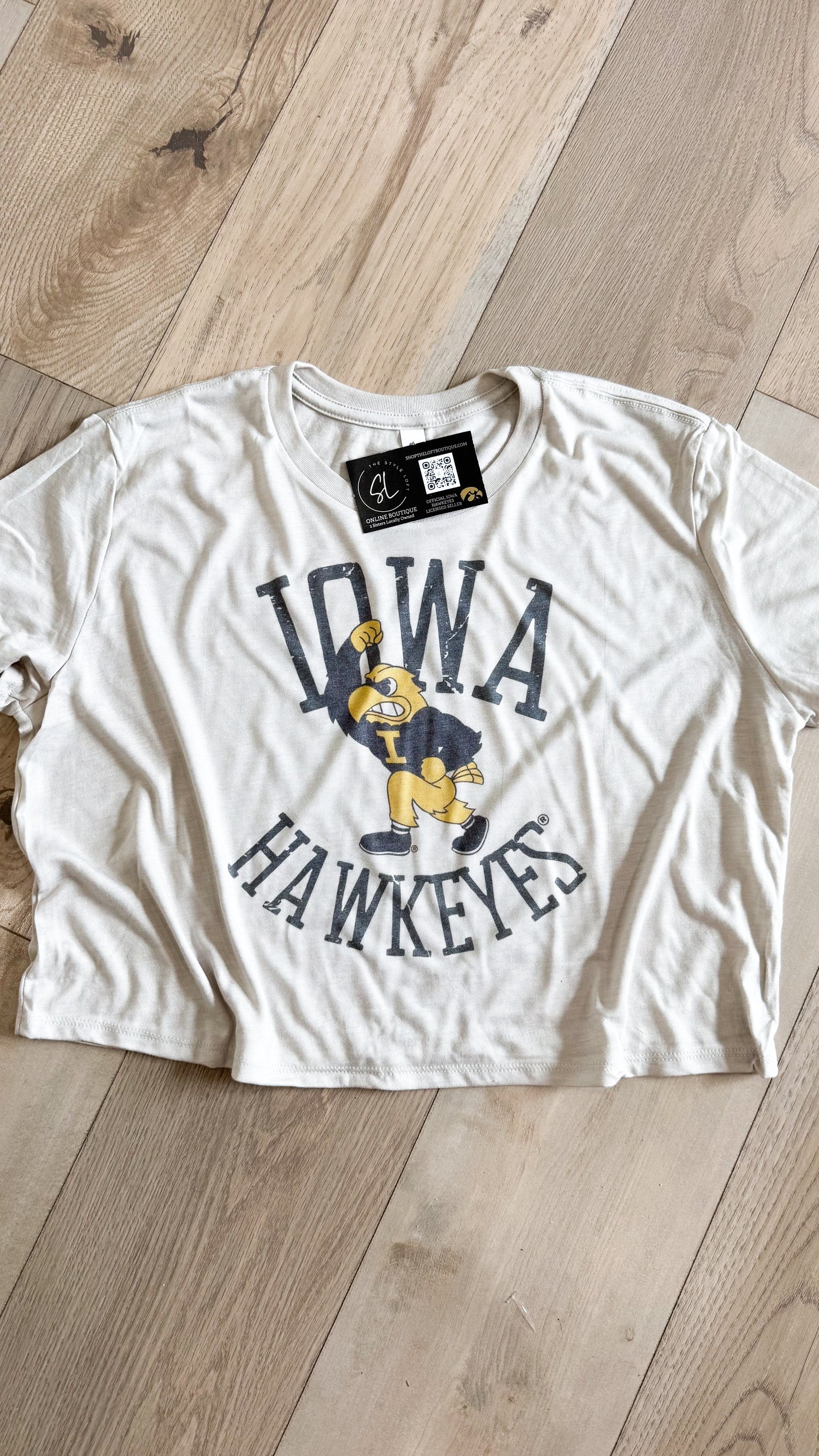 Herky Vintage Crop/Waistlength Tee
