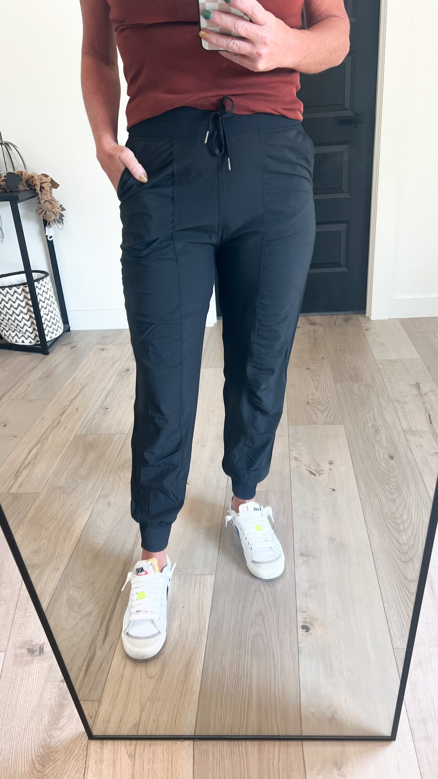 Pleated Joggers