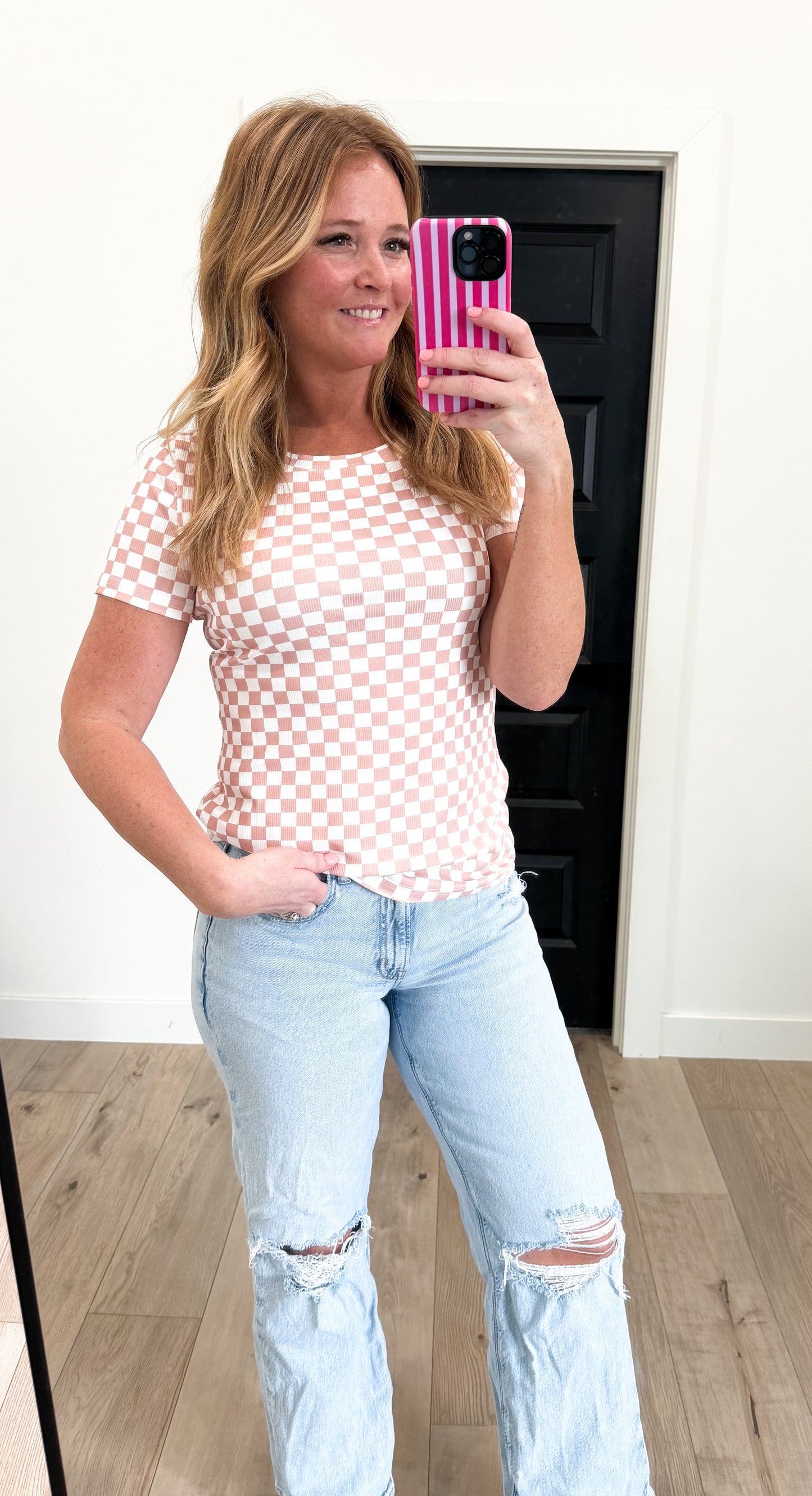 Checkered Short Sleeve