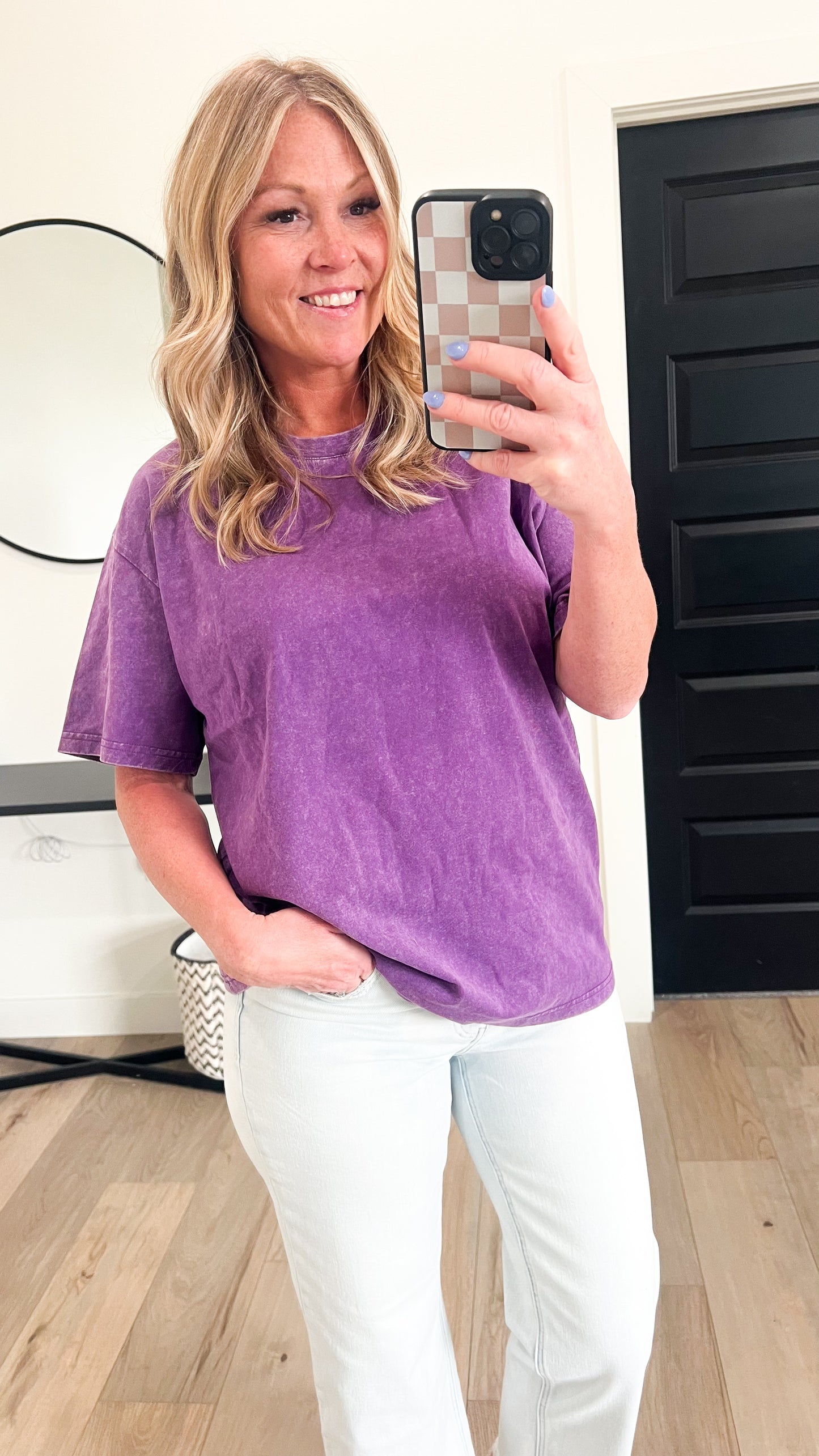 Washed Cotton Tee