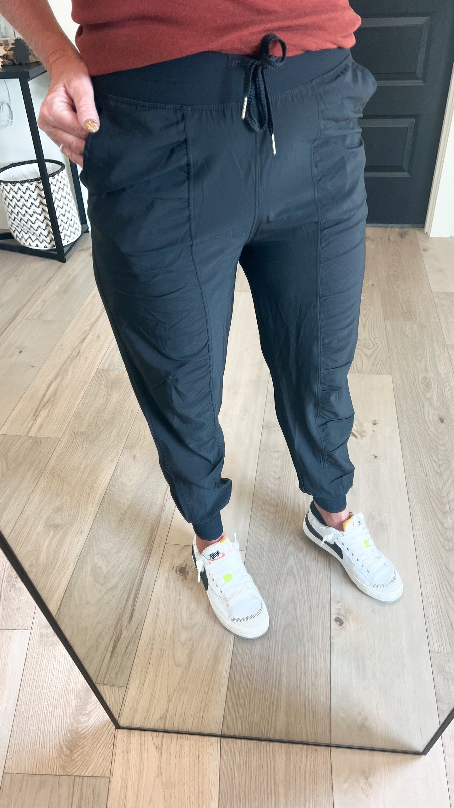 Pleated Joggers