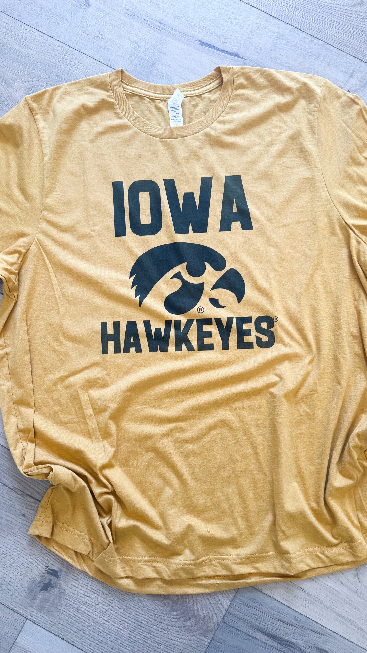 Basic Iowa Hawkeyes Graphic Tee