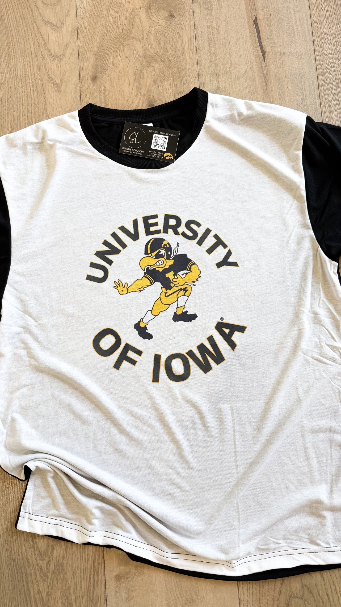 Color Block Iowa Herky Graphic