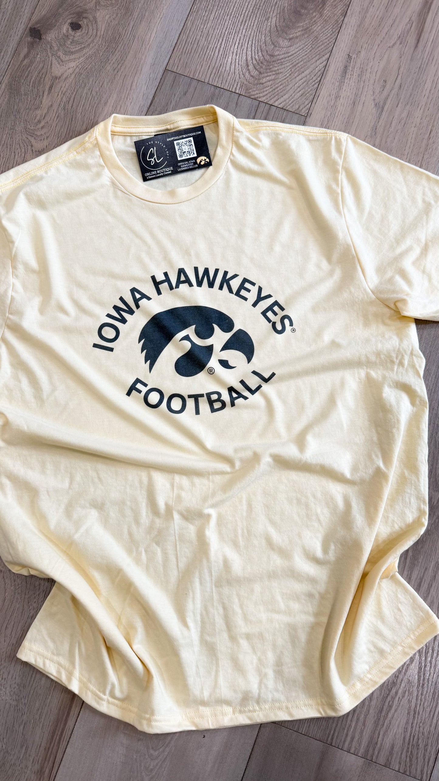 Iowa Hawkeyes Football Graphic