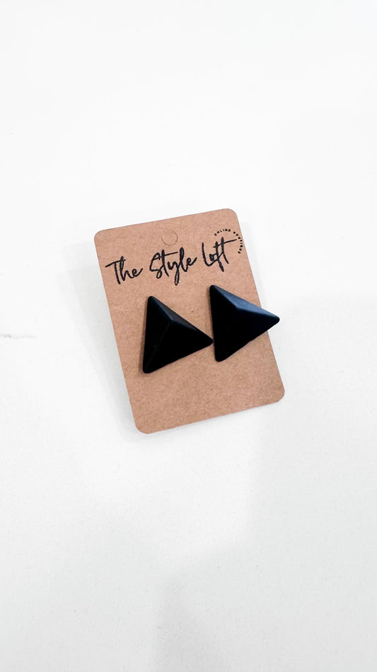 Triangle Post Earring