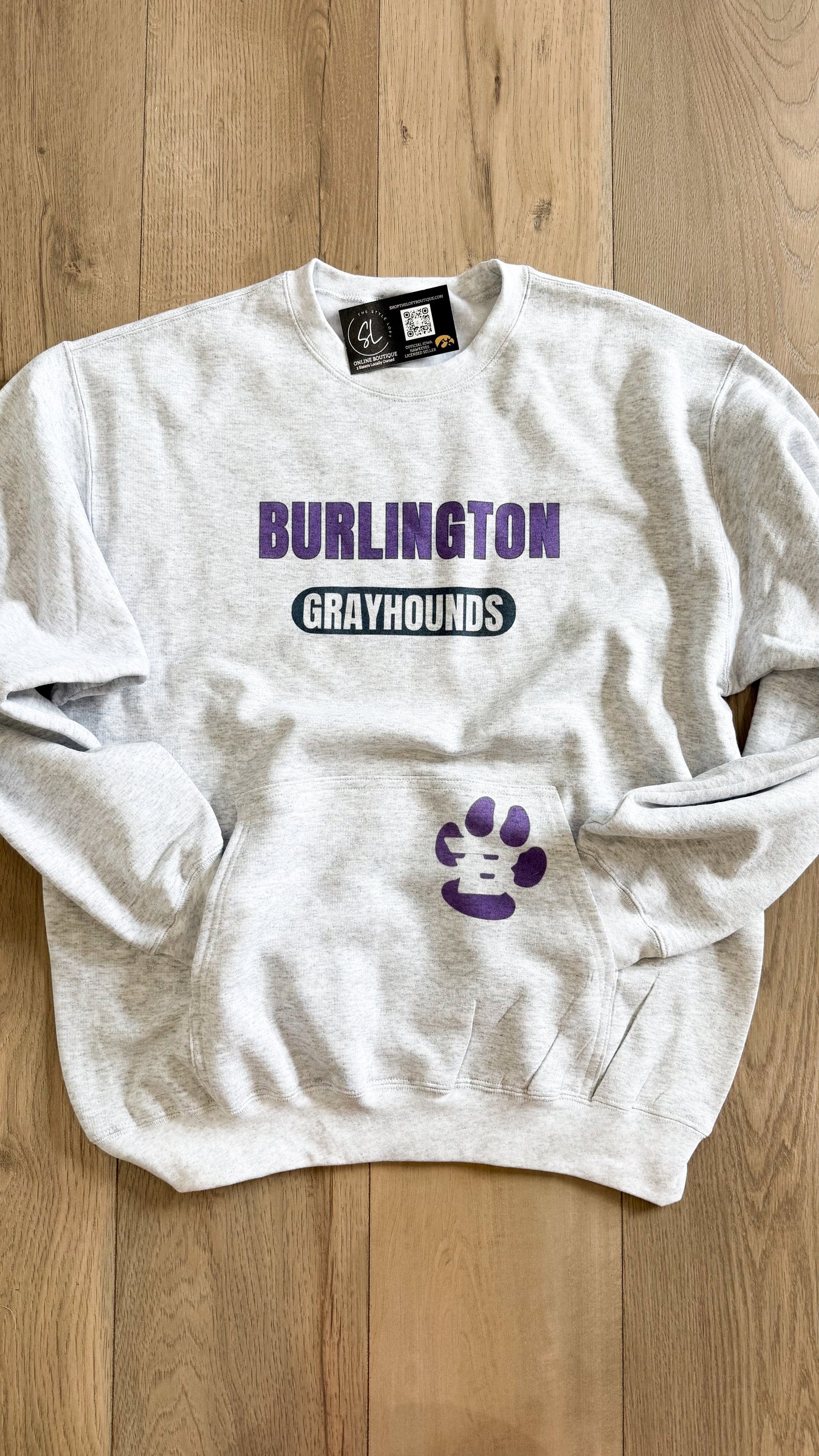 Burlington Pocket Crew Logo