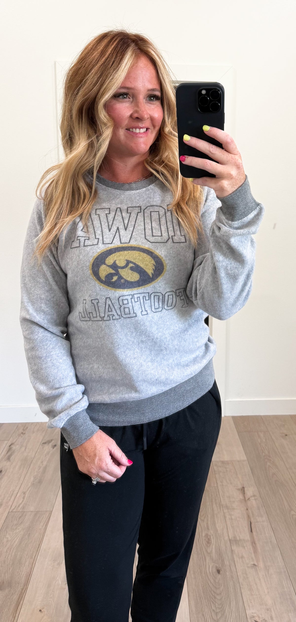 Inside Out Iowa Football Pullover