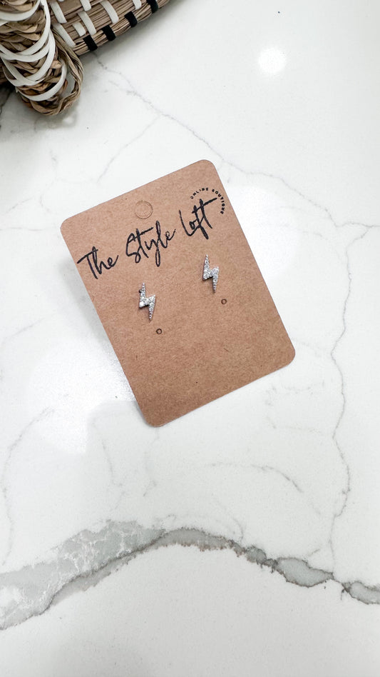 Lightening Bolt Earring