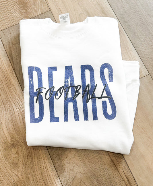 Bears Football Double Print Graphic
