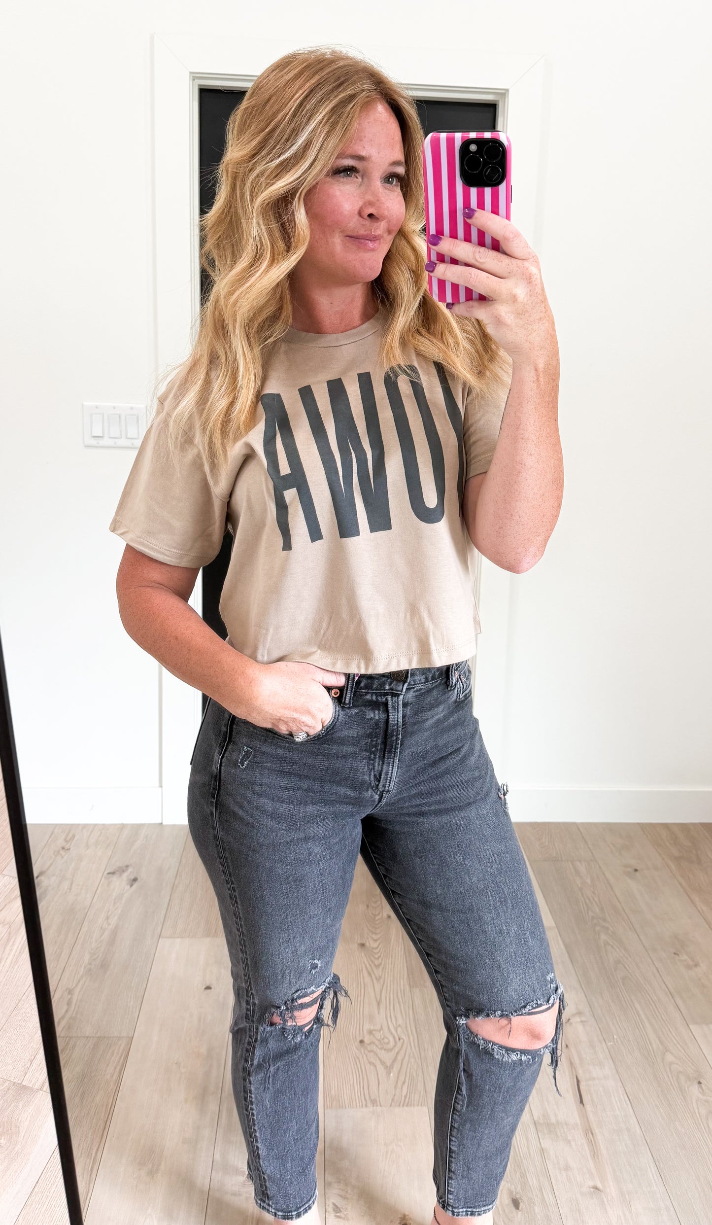 Basic IOWA Crop Tee
