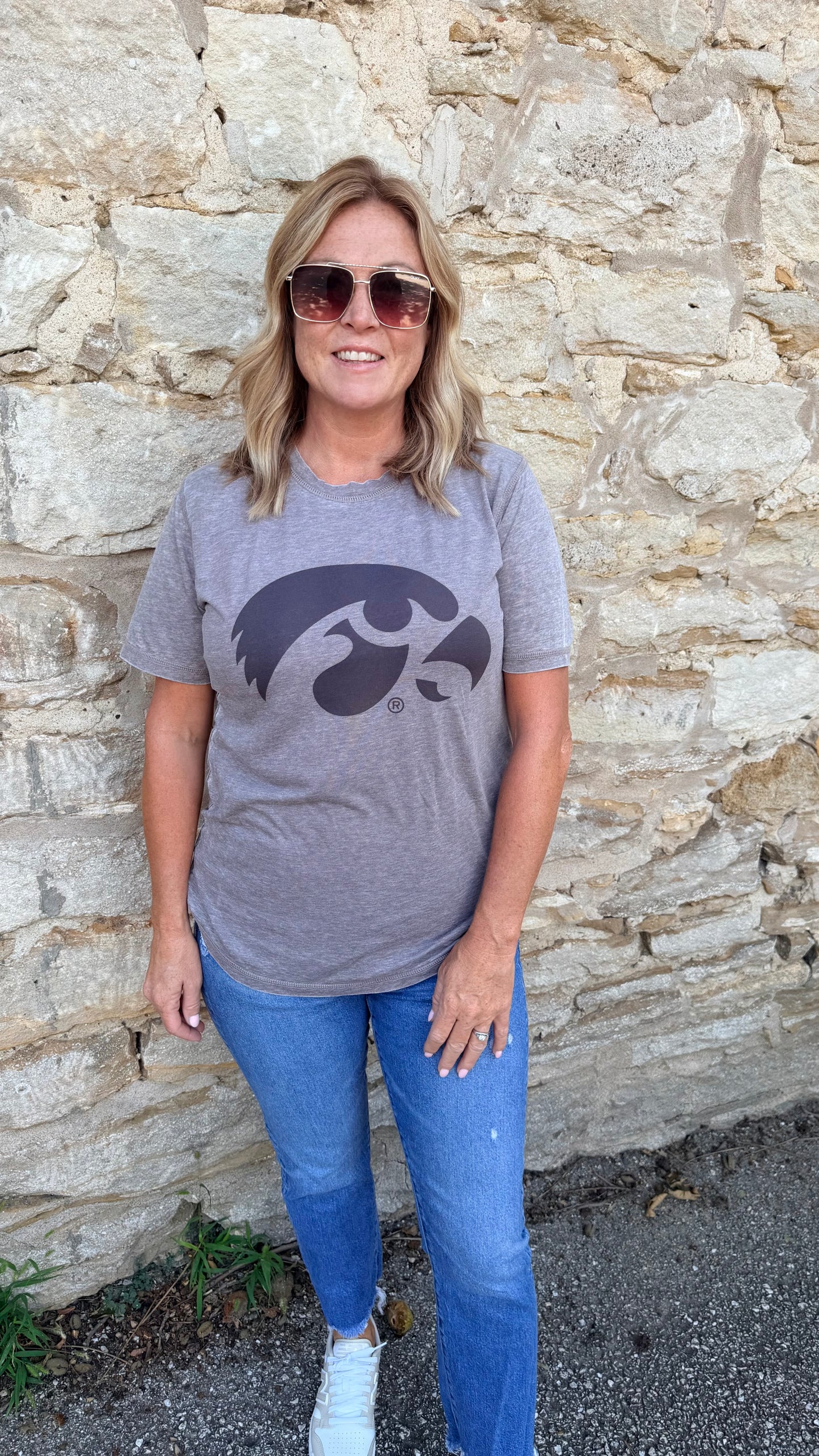 Burnout Iowa Hawk Graphic
