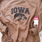 Iowa Hawk Distressed Crew