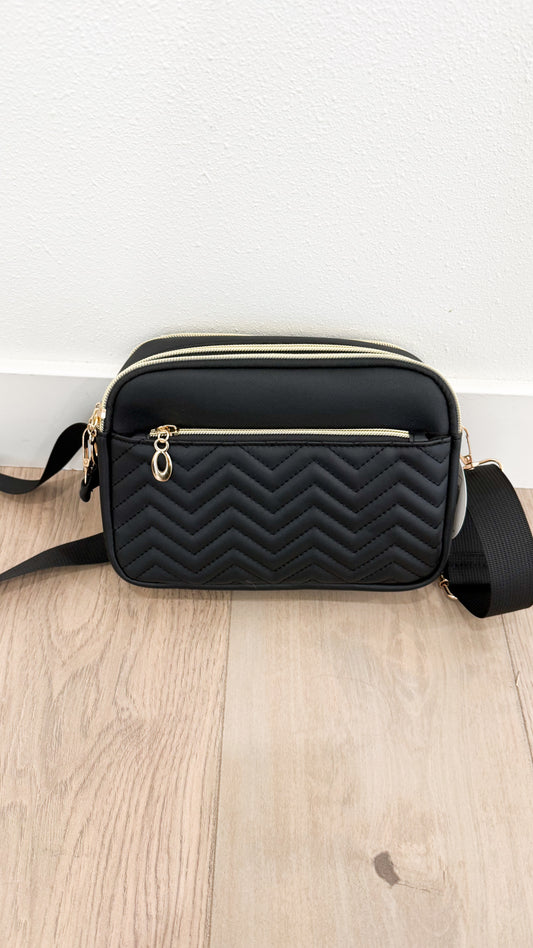 Multi Zip Crossbody