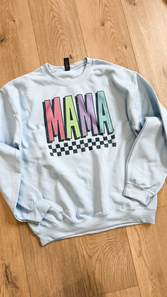 Colorful Mama Tee/Crew