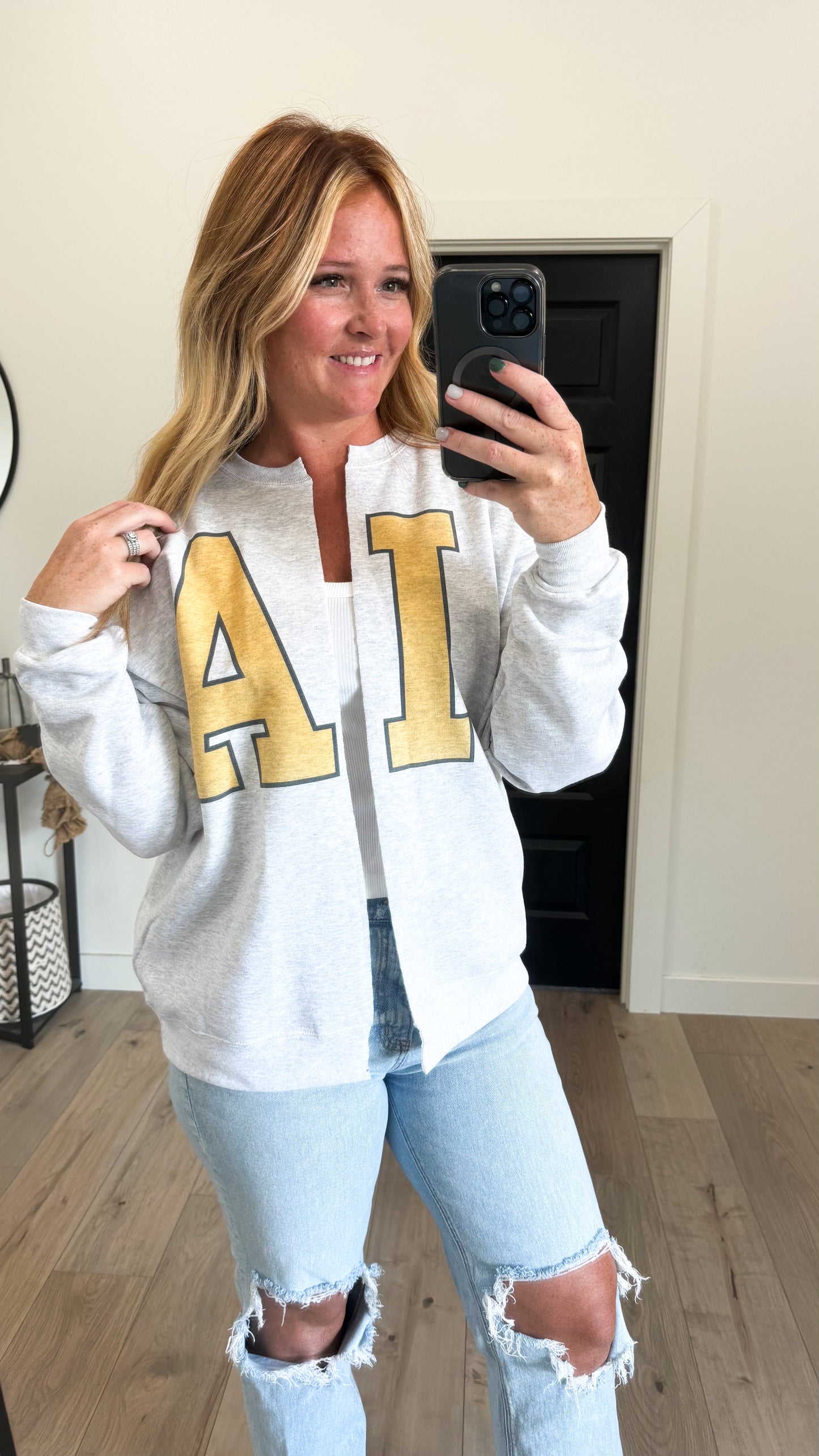 Hand Cut IA Cardigan