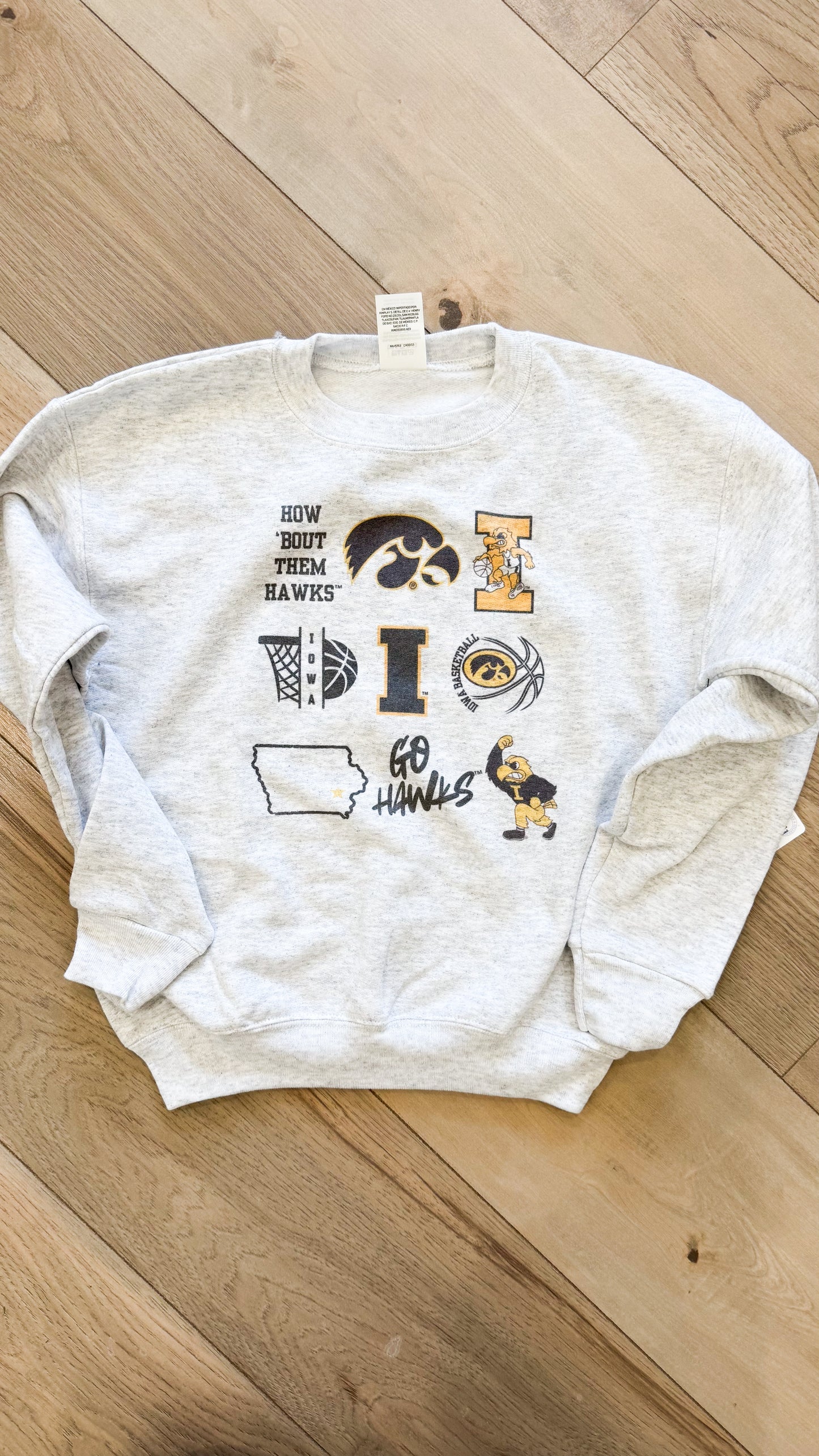 YOUTH Basketball Trendy Iowa Graphic