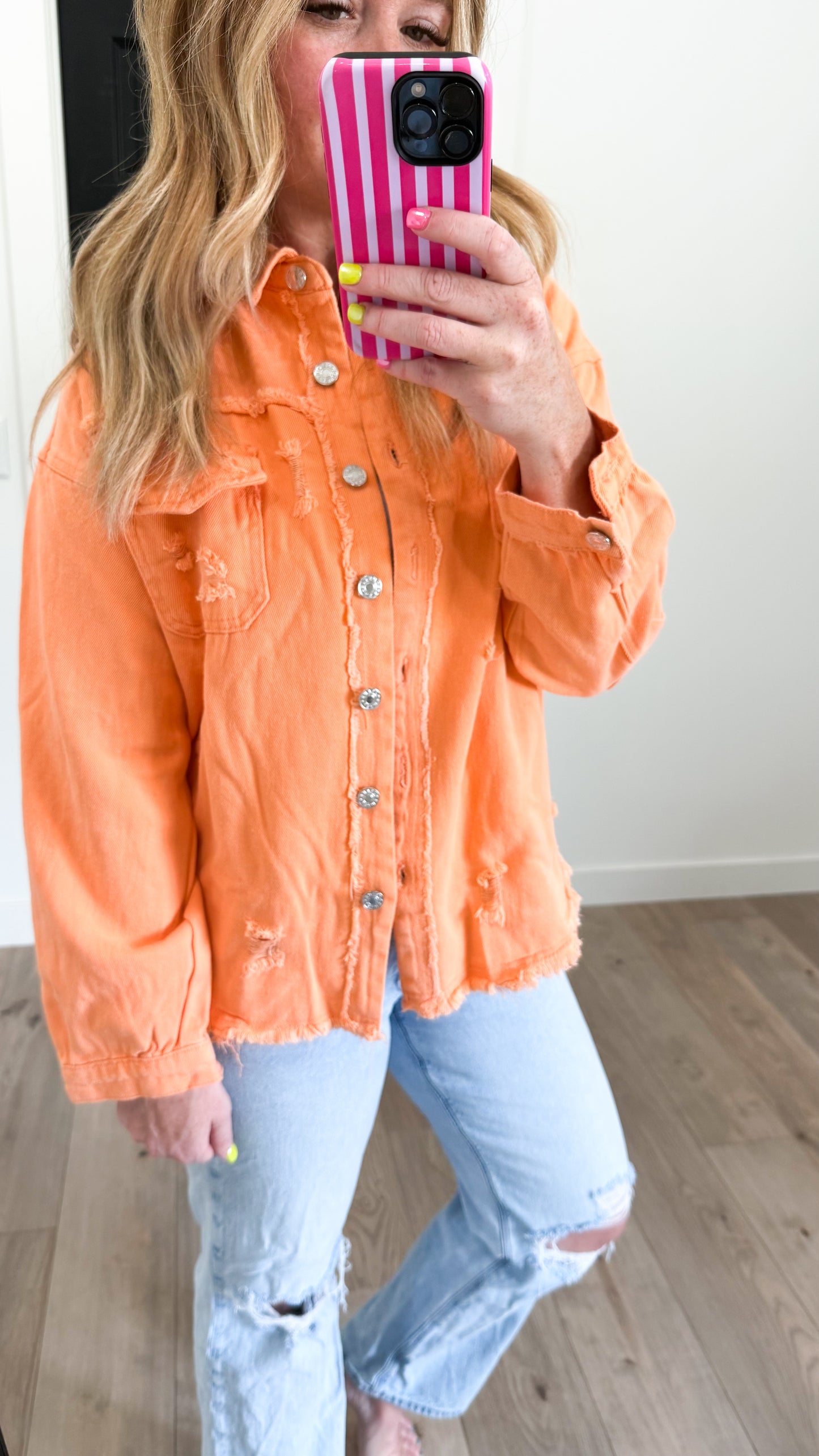 Raw Edge Spring Jacket