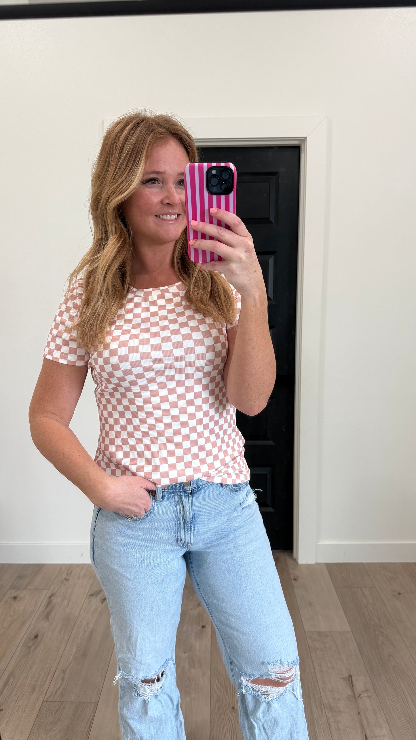 Checkered Short Sleeve
