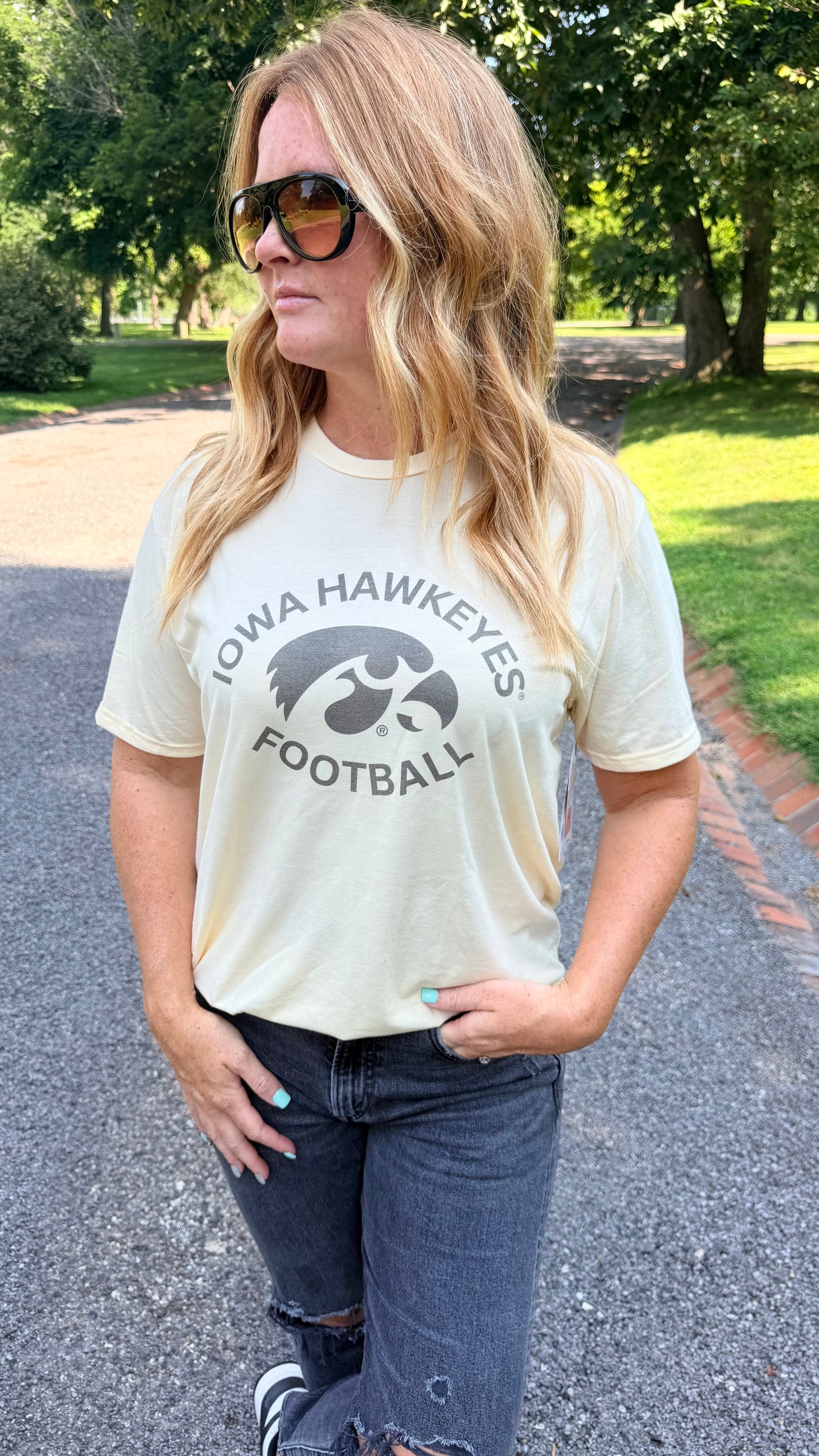 Iowa Hawkeyes Football Graphic