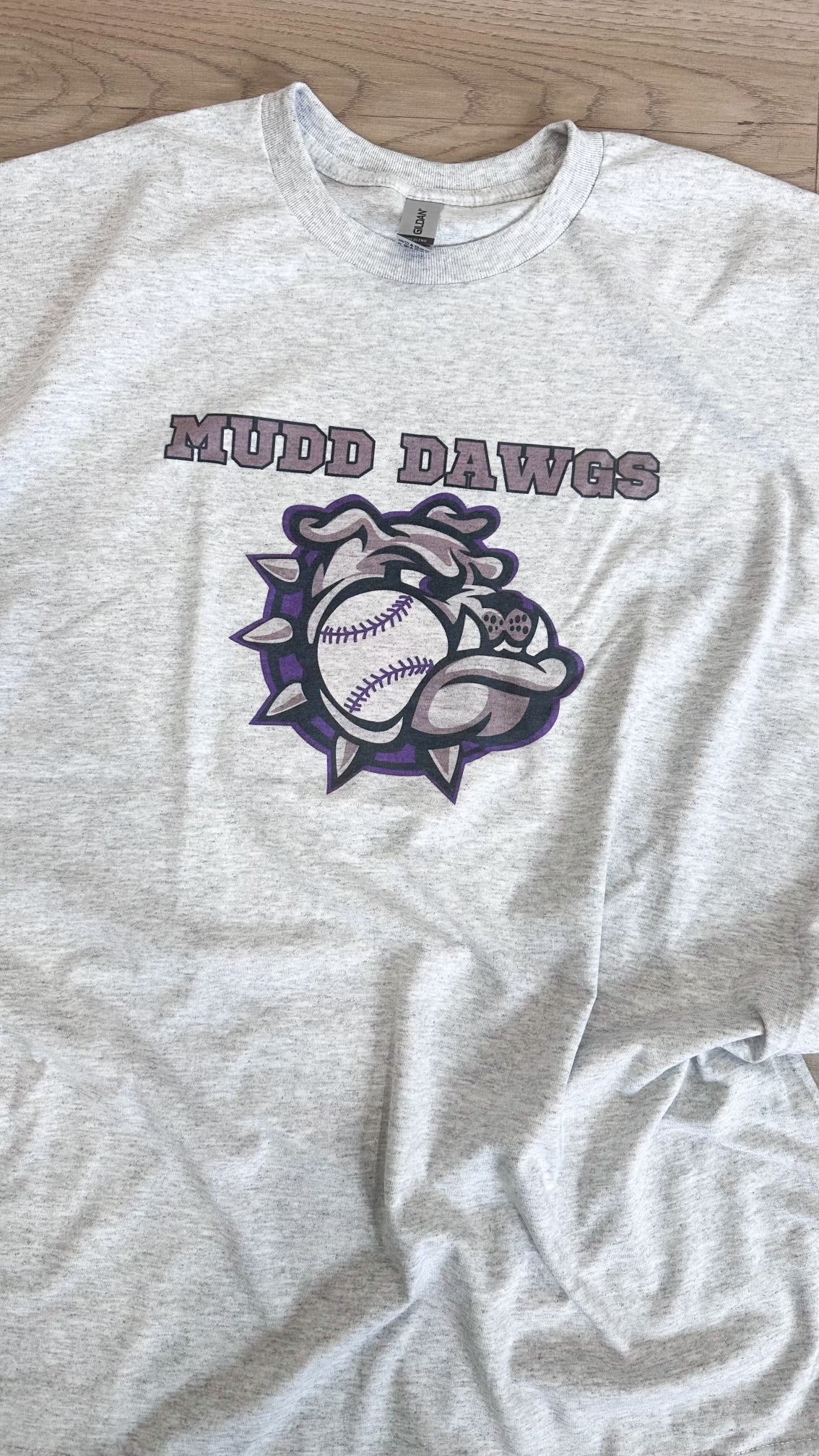 Mudd Dawgs Baseball Graphic