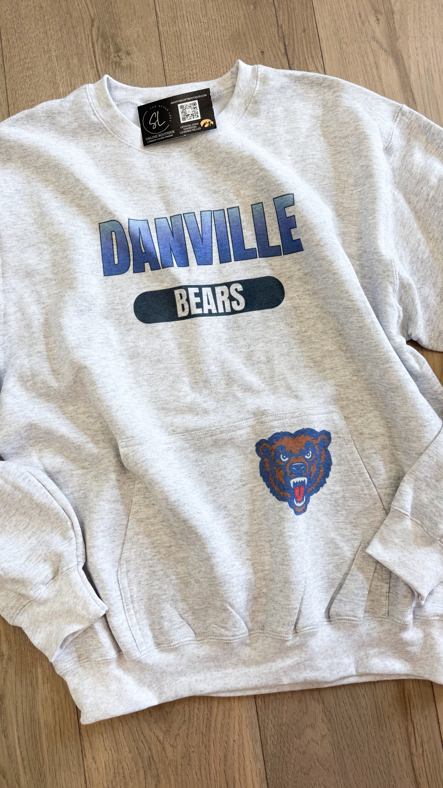 Danville Bears Pocket Crew Logo