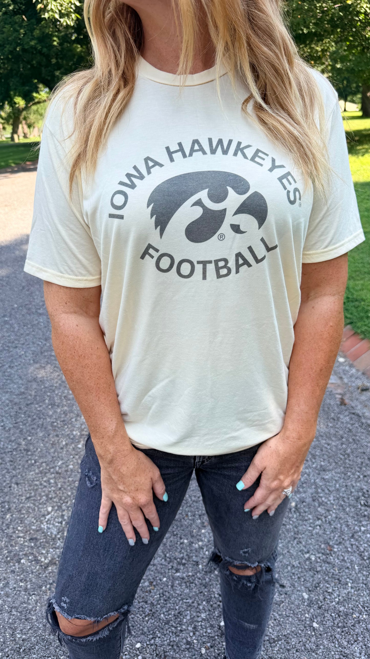Iowa Hawkeyes Football Graphic