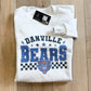 Danville Bears Checkered Star Graphic