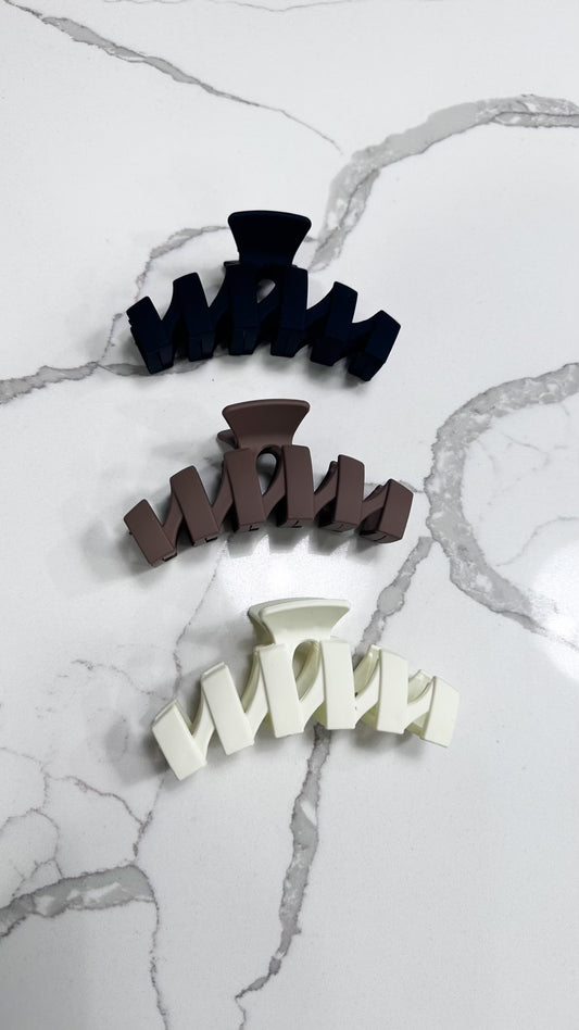 3 Piece Assorted Hair Clips