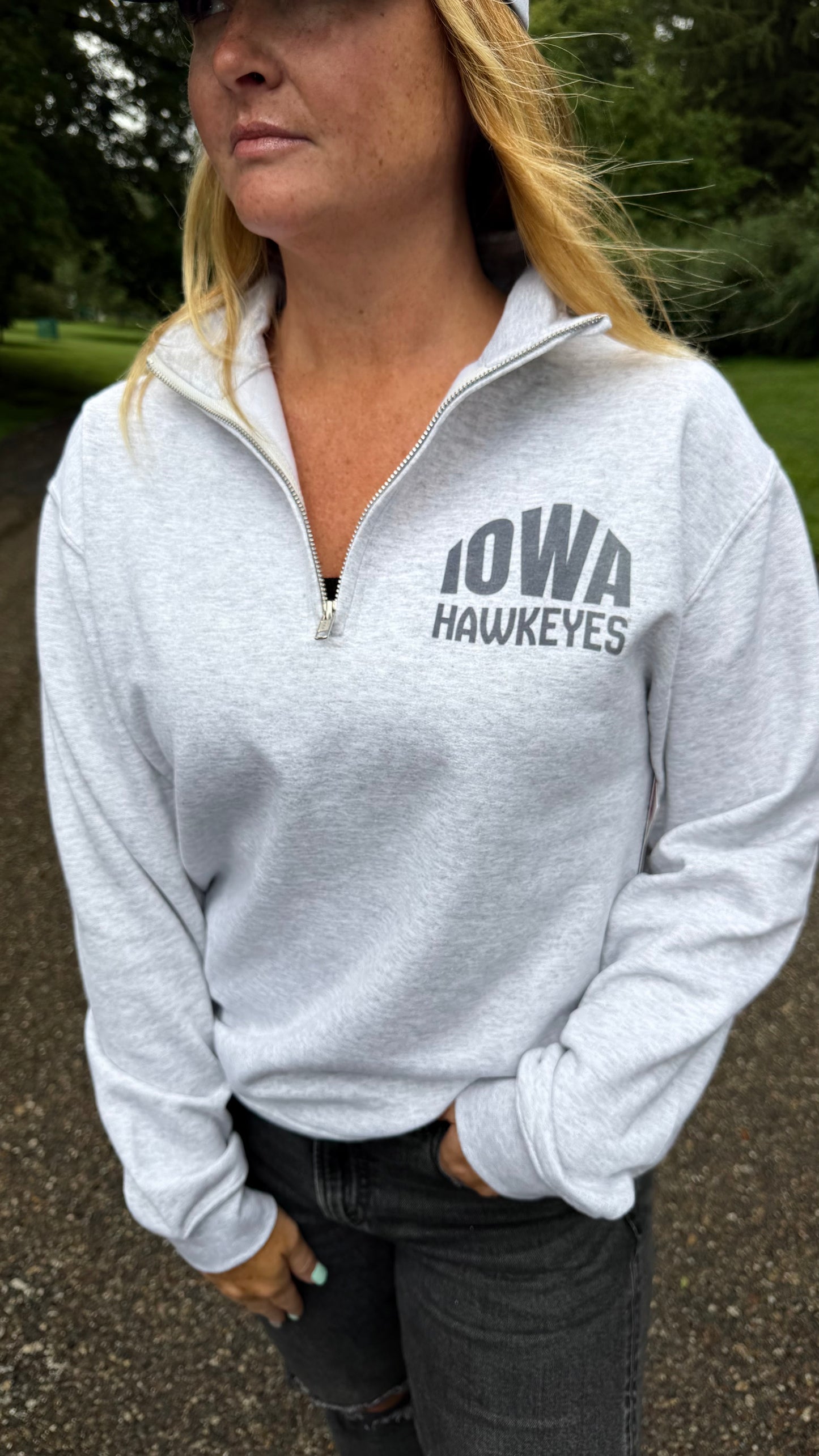 IOWA Hawkeyes Half Zip