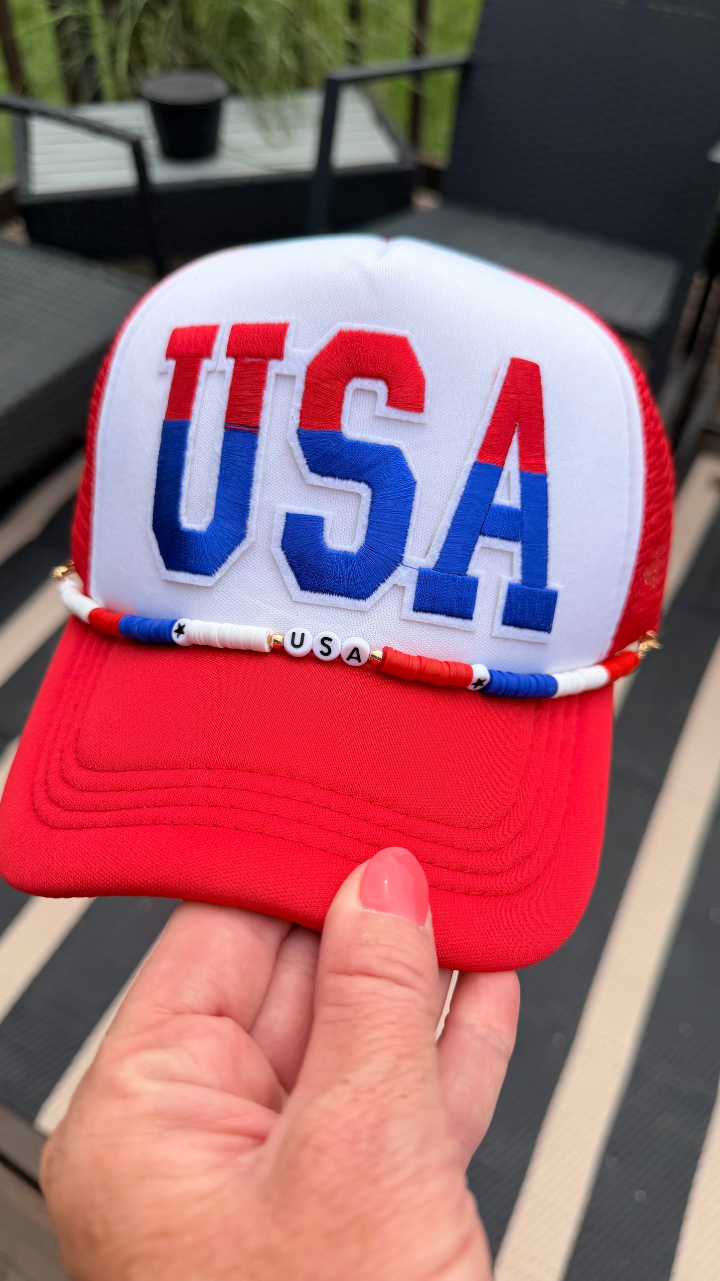 4th Trendy USA 🇺🇸 Trucker Hat