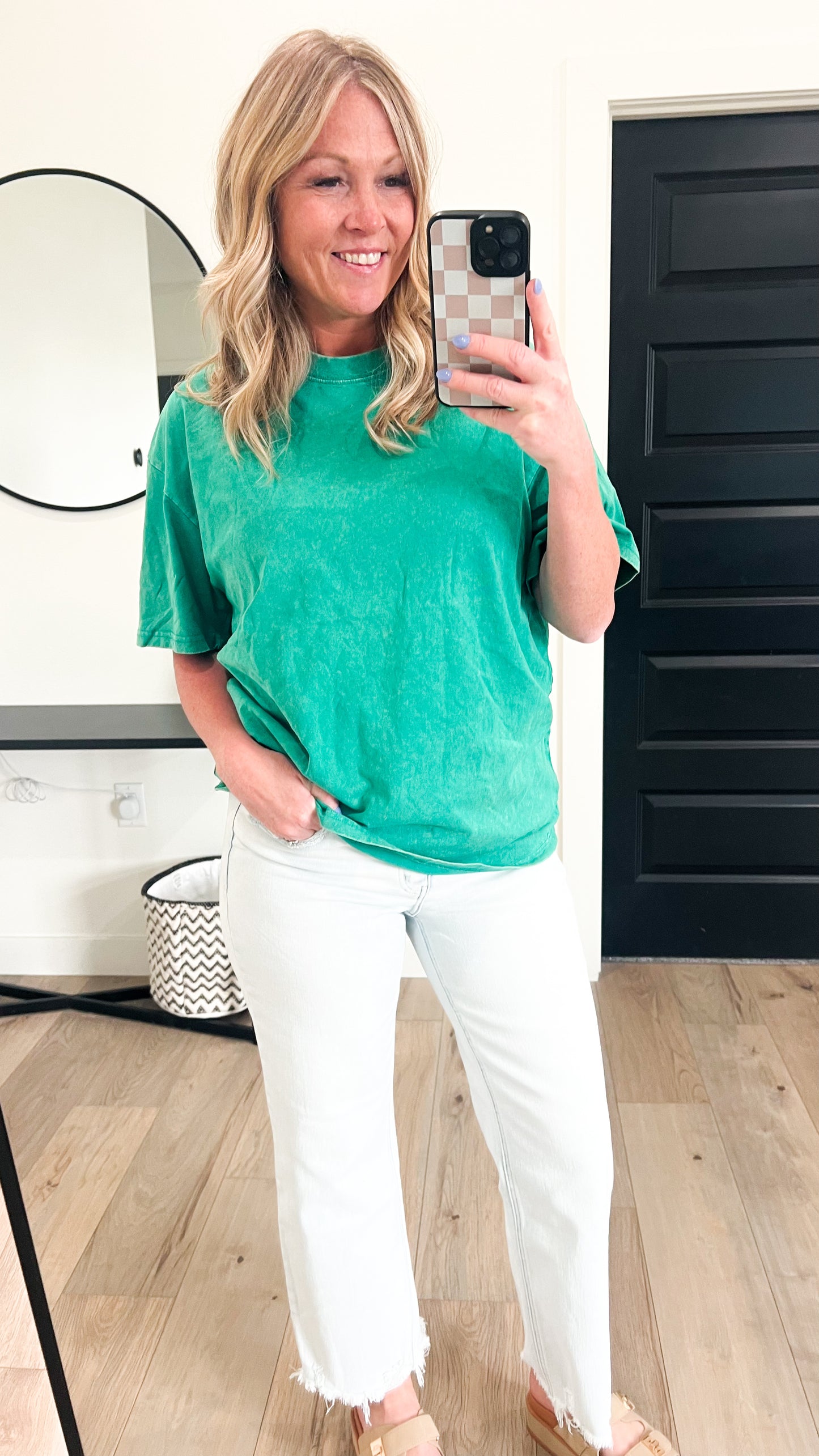Washed Cotton Tee